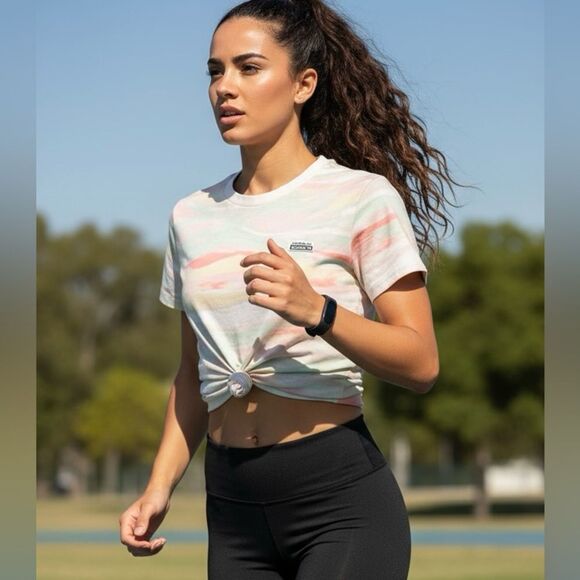 Adidas Classic Logo Multicolored T-Shirt.
Size Medium - Picture 1 of 7